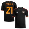Camisolas AS Roma Dybala 21 3º Equipamento 2023-24 Manga Curta